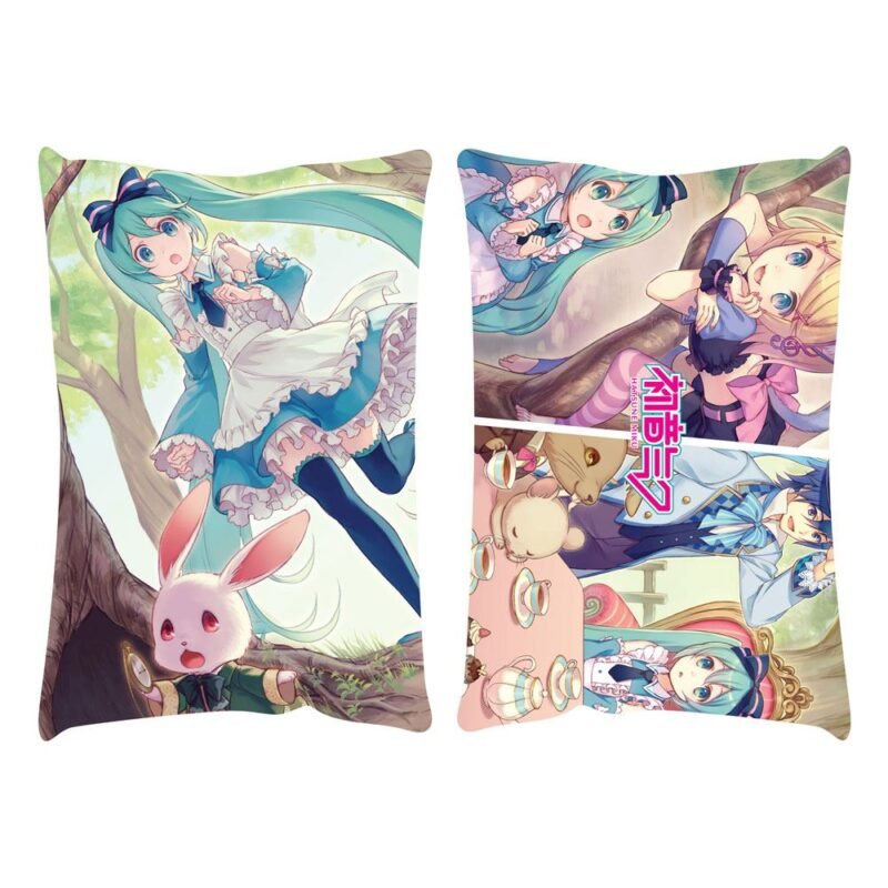 Poduszka Hatsune Miku Poduszka Miku in Wonderlan 50 x 35 cm