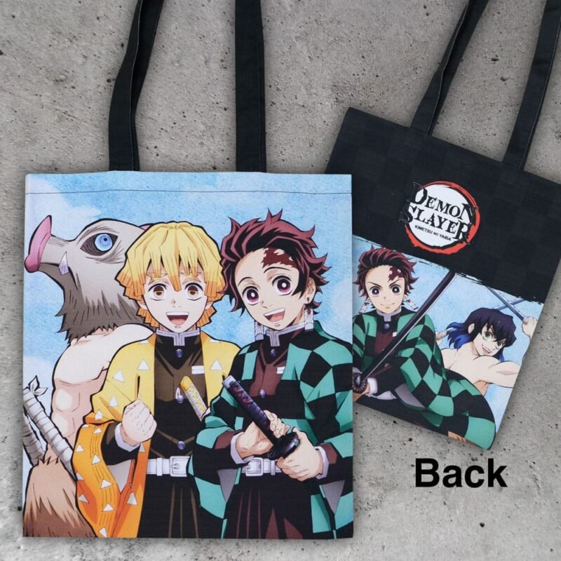 Torebka Demon Slayer: Kimetsu no Yaiba Tote Torba Inosuke, Zenitsu, Tanjiro