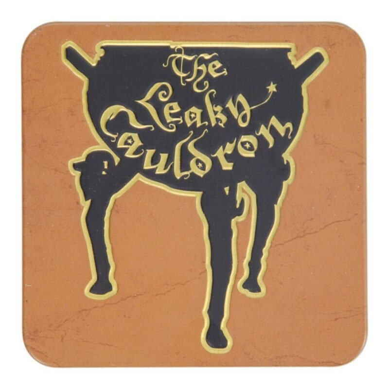 Szklanka i Podstawka Harry Potter: Leaky Cauldron Glass and Podstawka Set