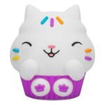 Zabawka Gabby´s Dollhouse Squishy Glo Silicon Light Cakey Cat 15 cm