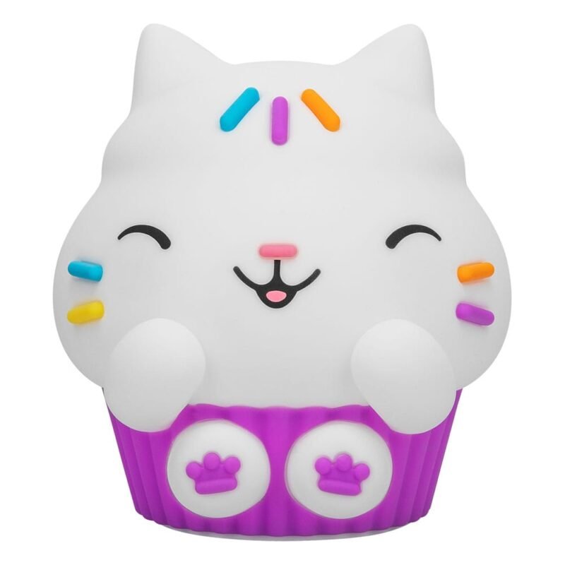 Zabawka Gabby´s Dollhouse Squishy Glo Silicon Light Cakey Cat 15 cm