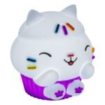 Zabawka Gabby´s Dollhouse Squishy Glo Silicon Light Cakey Cat 15 cm