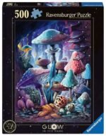 Puzzle Ravensburger świecące w ciemności Grzyby Księżyc 500 el.