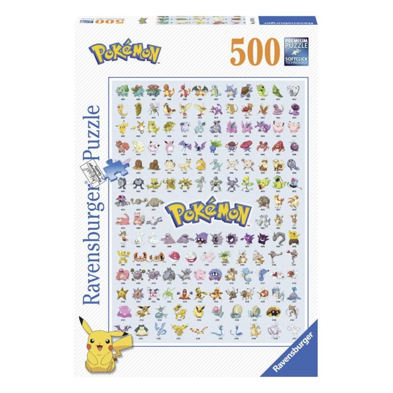 Puzzle Pokemon 500 elementów