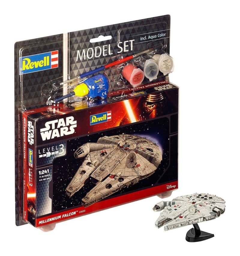 Model Millennium Falcon 1/241 Zestaw 10 cm