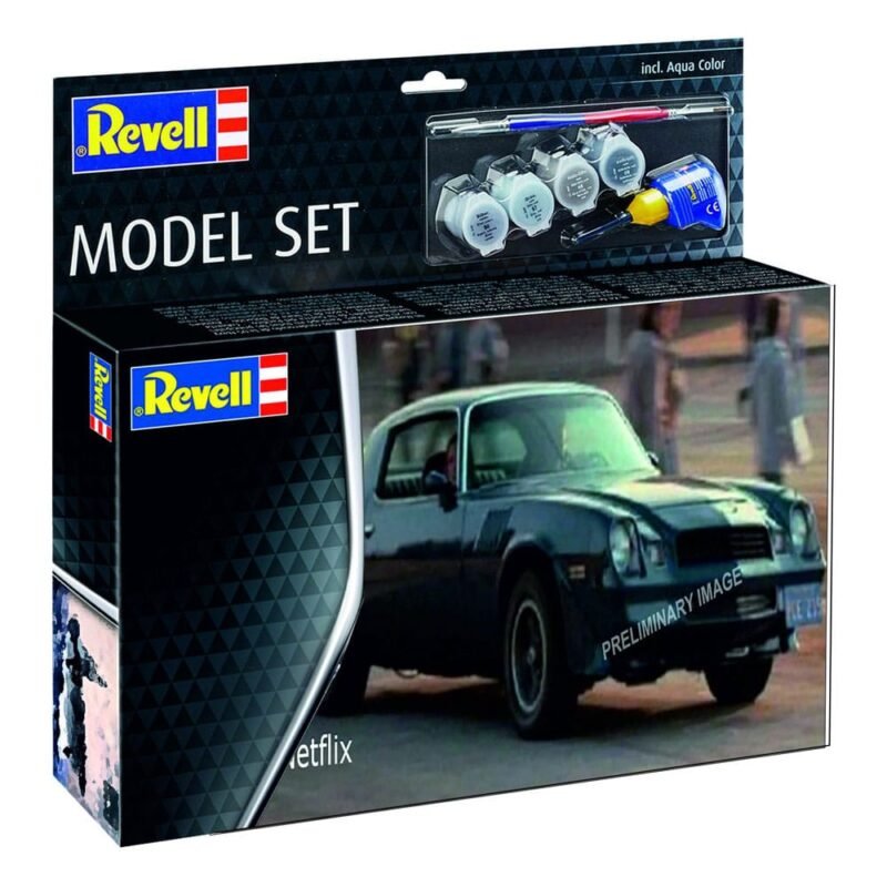 Model Stranger Things 1/25 Chevy Camaro Z/28 19 cm