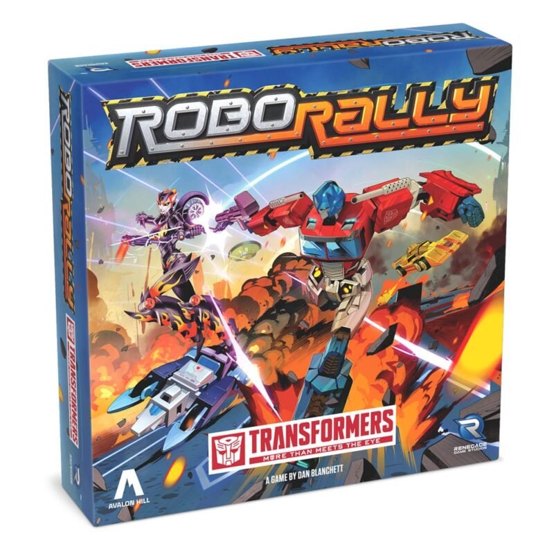 Gra planszowa Robo Rally Transformers *wersja angielska*