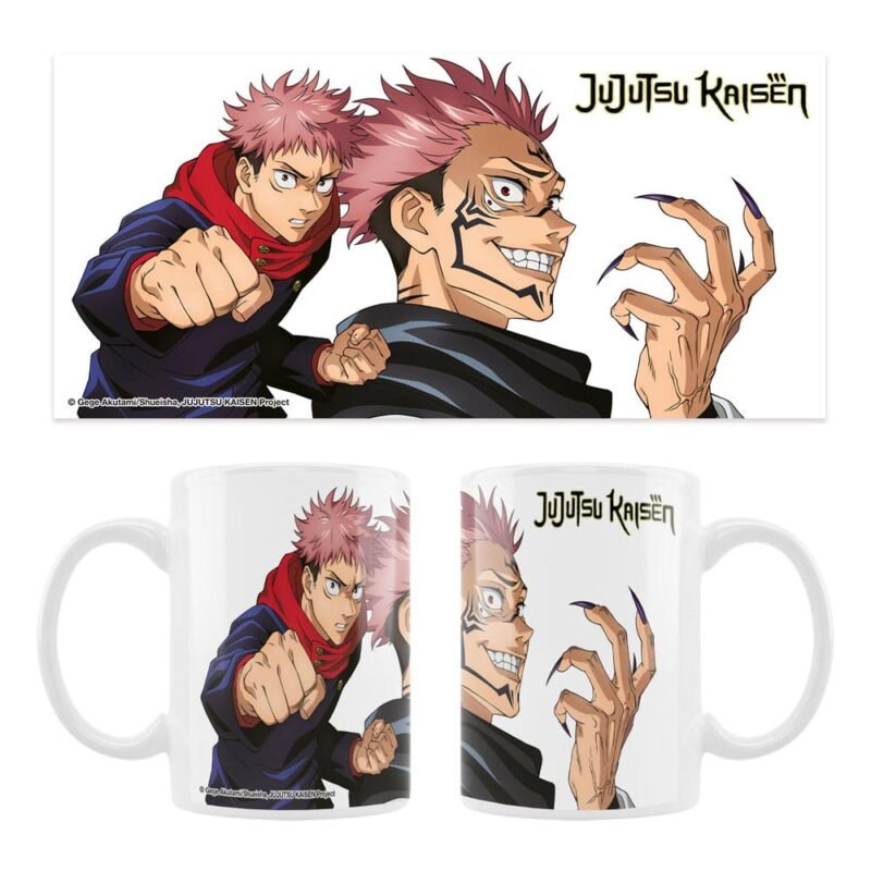 Kubek Jujutsu Kaisen Ceramic Kubek Yuji & Sukuna