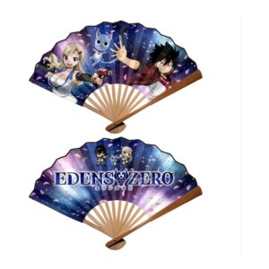 Wentylator Edens Zero Folding Fan Rebecca, Happy & Shiki