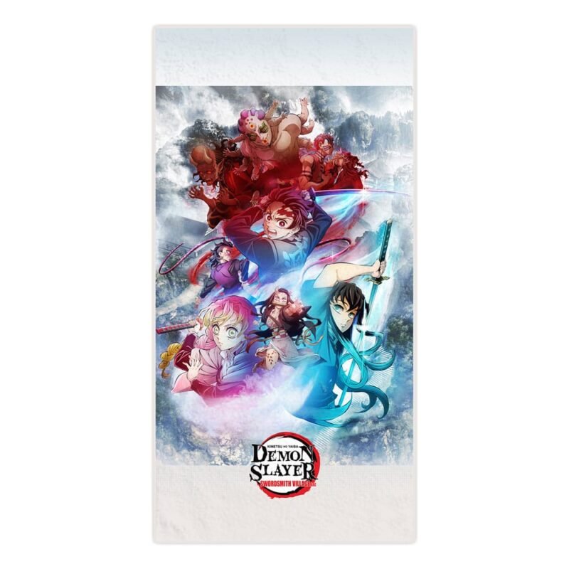Ręcznik Demon Slayer: Kimetsu no Yaiba Swordsmith Village Arc 150 x 75 cm
