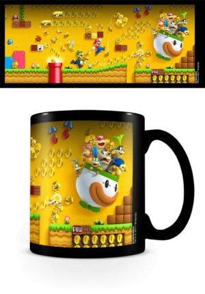 Kubek Super Mario Bros. Heat Changing Gold Coin Rush