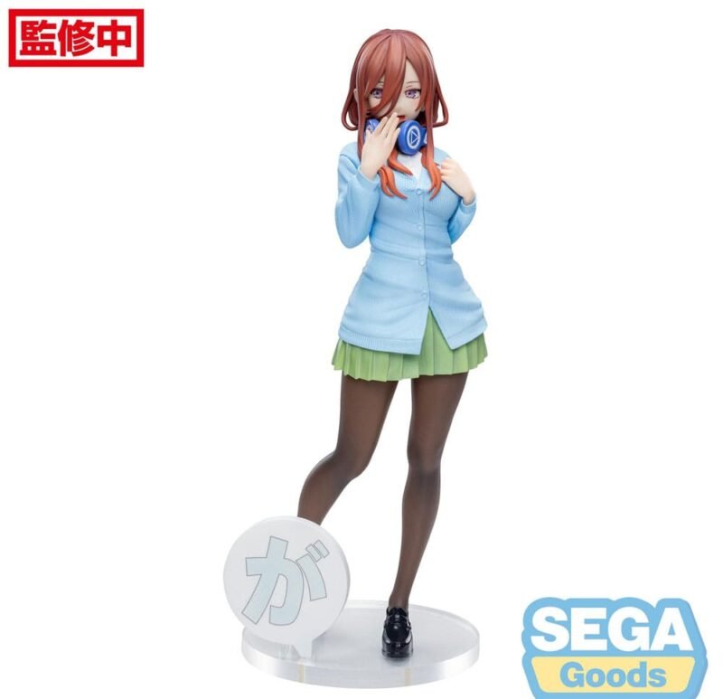 Figurka The Quintessential Quintuplets Specials Luminasta PVC Figurka Statuetka Miku Nakano 20 cm