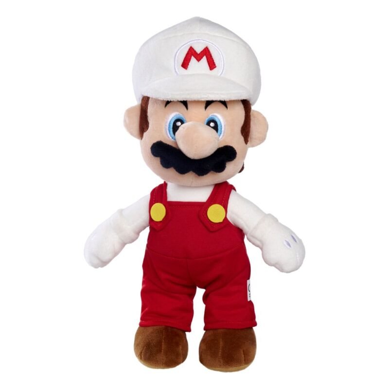 Zabawka Super Mario Maskotka Pluszak Feuer Mario 30 cm