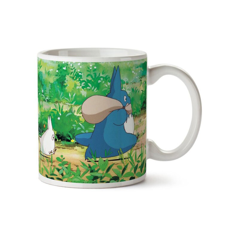 Kubek Studio Ghibli Totoro Biały i Niebieski
