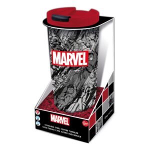Kubek Marvel Stainless Steel travel tumbler Marvel Pattern