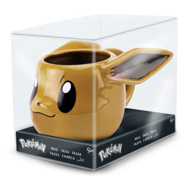 Kubek Pokemon 3D Eevee 385 ml