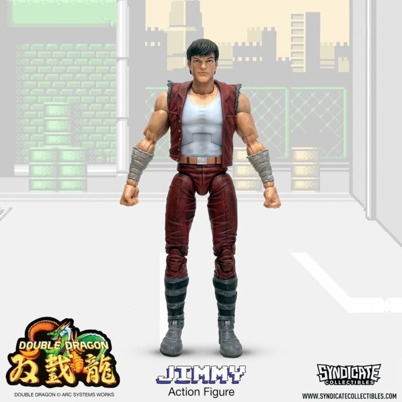 Figurka Double Dragon Deluxe Action Figurka 1/12 Jimmy 18 cm
