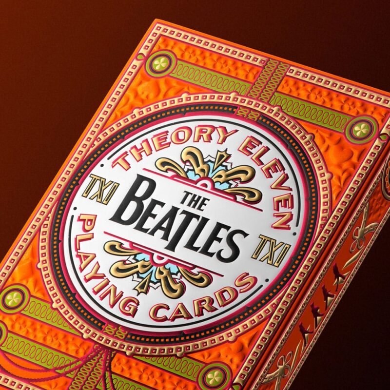 Karty The Beatles Playing Karty Orange Version