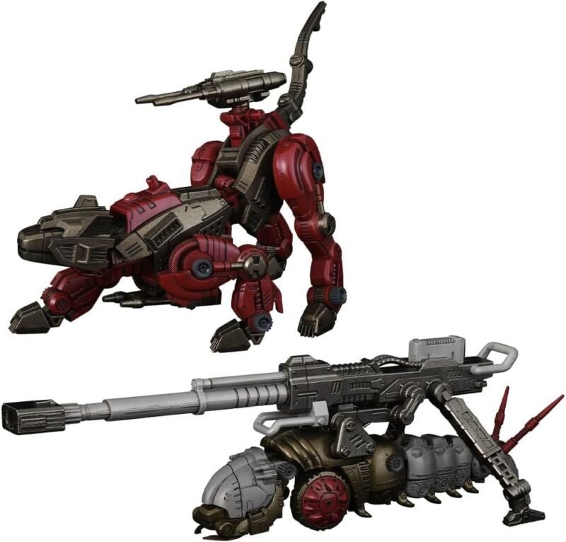 Zestaw Modeli Zoids 1/100 RMZ-010 Canoly Molga & Hell Cat
