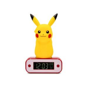 Zabawka Pokemon Alarm Clock with Light Pikachu 18 cm