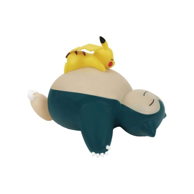 x_tekn811408 Figurka Pokemon LED Light Snorlax and Pikachu Sleeping 25 cm