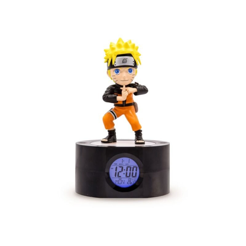 x_tekn811607 Zegar budzik Naruto Shippuden Alarm Clock with Light Naruto 18 cm