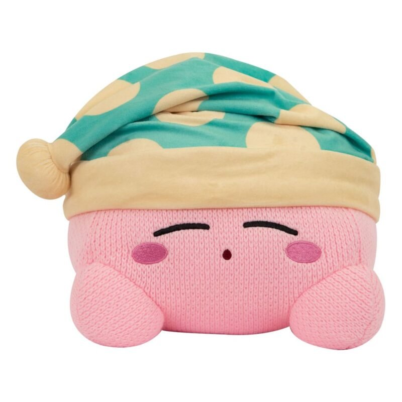 Zabawka Kirby Nuiguru-Knit Maskotka Pluszak Kirby Sleeping Mega 25 cm