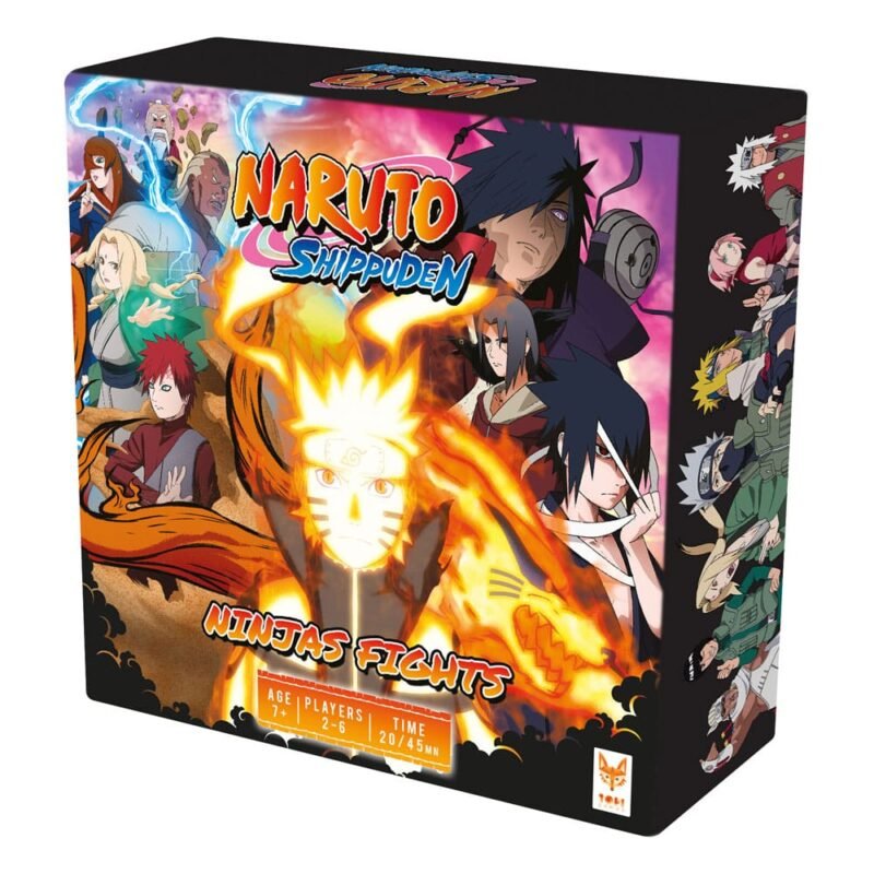 Zestaw kart Naruto Gra Ninjas Fights