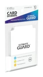Przedziałki na karty Ultimate Guard Standard Size (10) - Białe