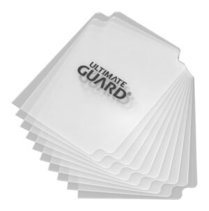 Przedziałki na Karty Ultimate Guard Card Dividers Standard Size (10) - Transparent