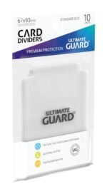 Przedziałki na Karty Ultimate Guard Card Dividers Standard Size (10) - Transparent