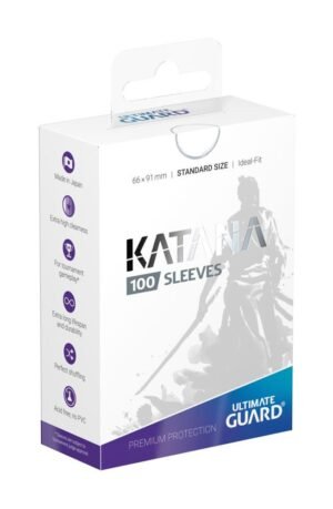 Ultimate Guard Katana Koszulki Standard Size (100) - White