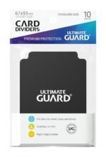 Przedziałki na Karty Ultimate Guard Card Dividers Standard Size (10) - Black