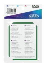 Przedziałki na Karty Ultimate Guard Card Dividers Standard Size (10) - Green