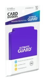 Przedziałki na Karty Ultimate Guard Card Dividers Standard Size (10) - Purple