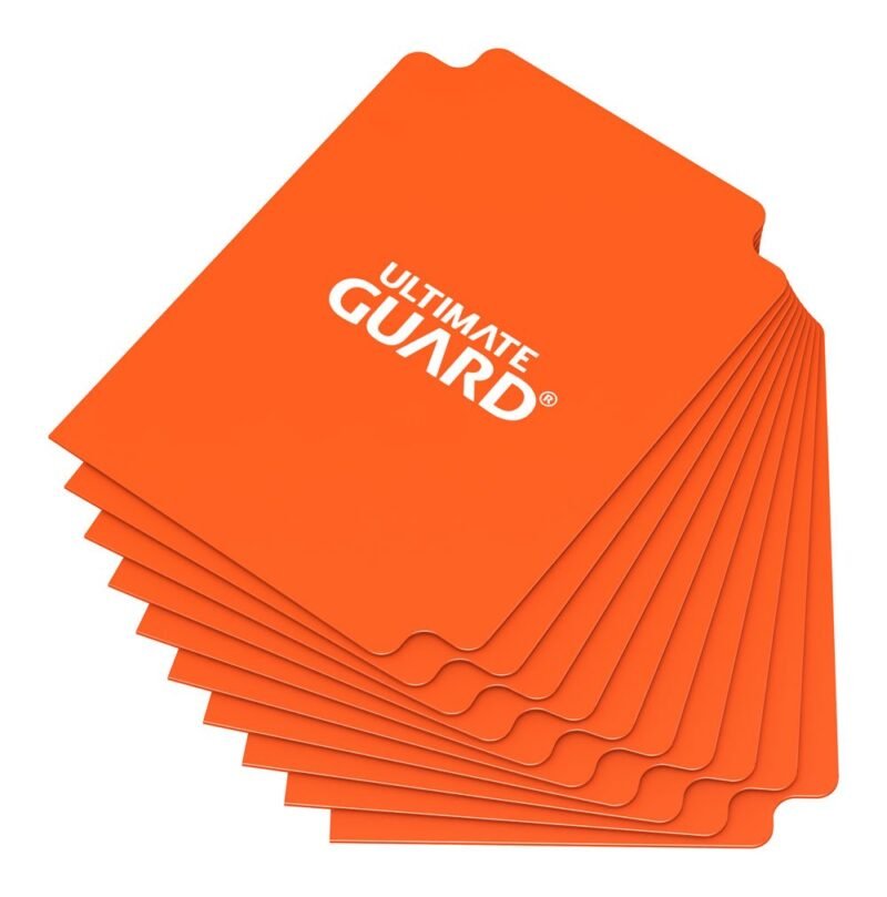 Przedziałki na Karty Ultimate Guard Card Dividers Standard Size (10) - Orange