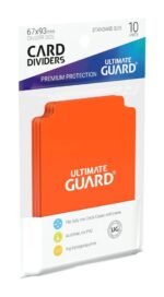 Przedziałki na Karty Ultimate Guard Card Dividers Standard Size (10) - Orange
