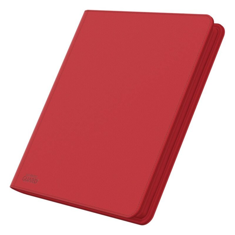 Album Ultimate Guard Zipfolio 480 24-kieszeniowy Xenoskin - czerwony