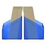 Pudełko na Karty Ultimate Guard Boulder 80+ - Sapphire