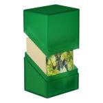 Pudełko na karty Ultimate Guard Boulder 80+ - Emerald