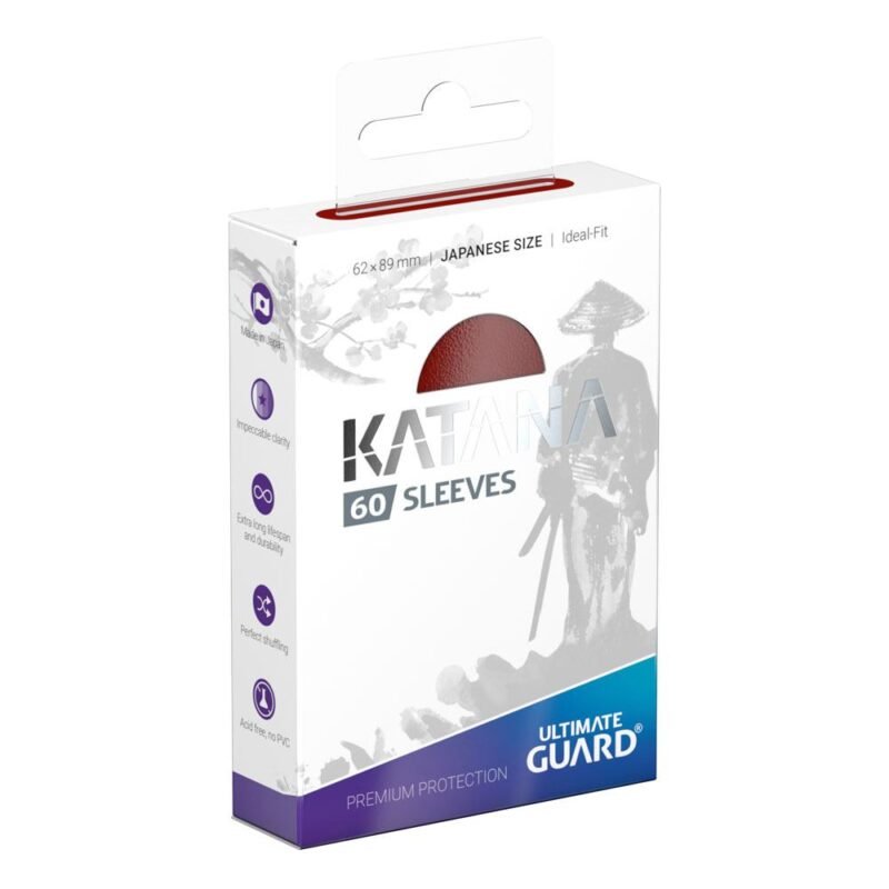 Koszulki Ultimate Guard Katana Japanese Size (60) - Red