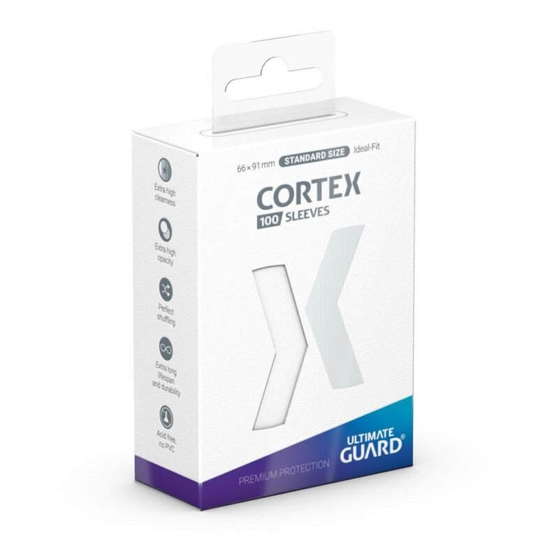Koszulki Ultimate Guard Cortex Standard Size 100 - Białe
