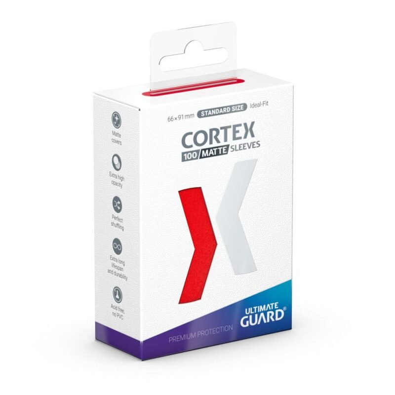 Koszulki Ultimate Guard Cortex Matte Standard Size (100) - Red