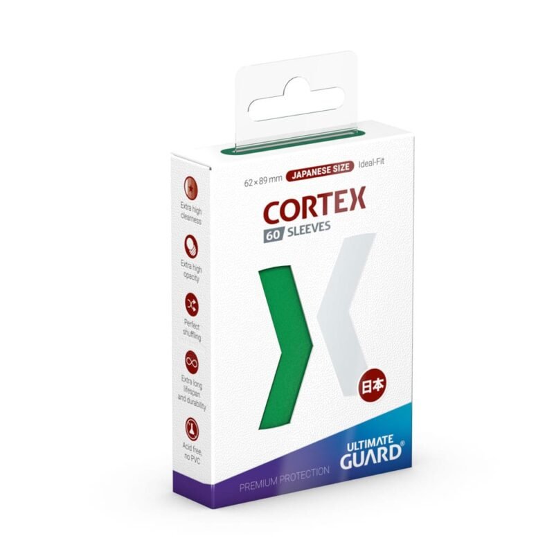Koszulki Ultimate Guard Cortex Japanese Size (60) - Green