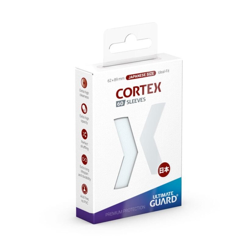 Koszulki Ultimate Guard Cortex Japanese Size (60) - Transparent