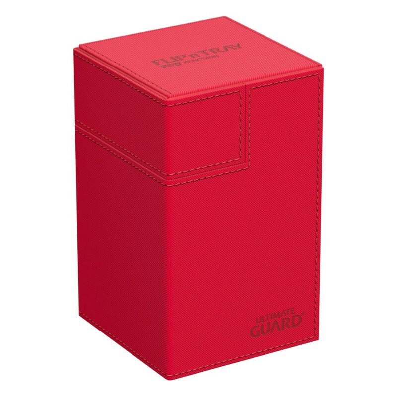 Deck Box Pudełko na Karty Ultimate Guard Flip'n'Tray 100+ Xenoskin - Red