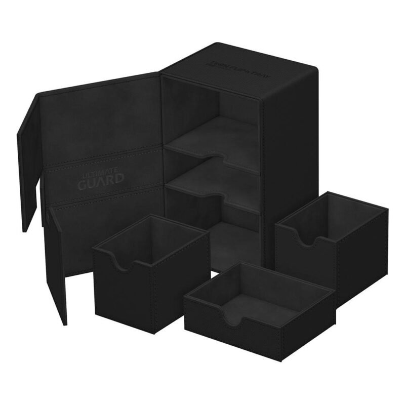 Organizer Ultimate Guard Twin Flip'n'Tray 160+ Xenoskin - Black