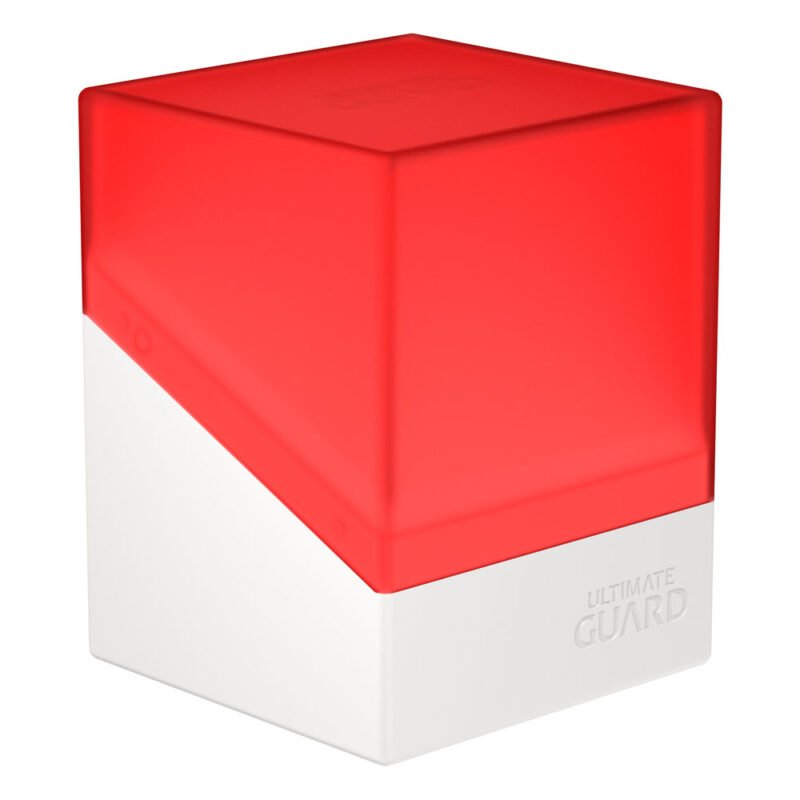 Pudełko na Karty Ultimate Guard Boulder 100+ Synergy - Red/White