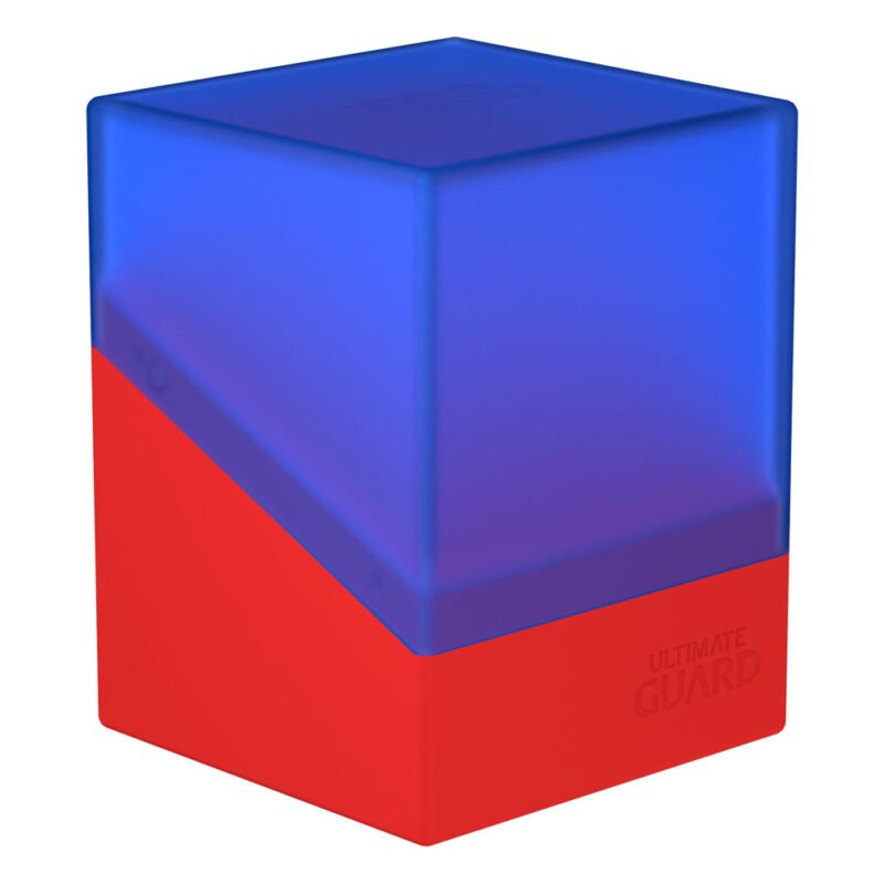 Pudełko na Karty Ultimate Guard Boulder 100+ Synergy - Blue/Red