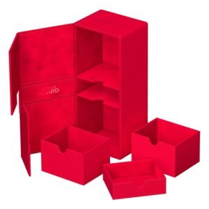 Pudełko Box Na Karty Ultimate Guard Twin Flip'n'Tray 266+ Xenoskin - Red